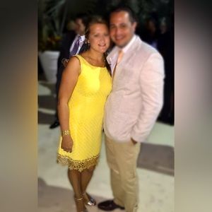 Lilly Pulitzer Yellow Dress